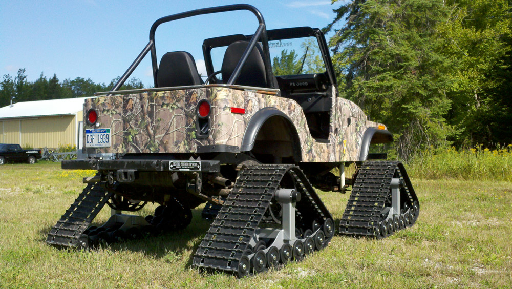 JeepCJ5CJ7AmericanTrackTrucksnowtracksdominatortrackkittrack