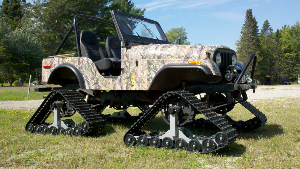 JeepCJ5CJ7AmericanTrackTrucksnowtracksdominatortrackkittrack